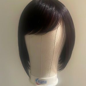1B/burgundy synthetic wig